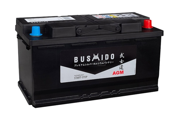 купить  Аккумулятор Bushido AGM 100 a/h 900A R+